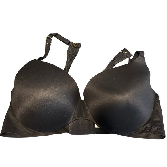 Victoria's Secret Black Incredible Lace Padded Bra Size 38D - Picture 1 of 6